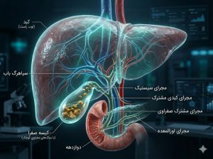 اناتومی کیسه صفرا