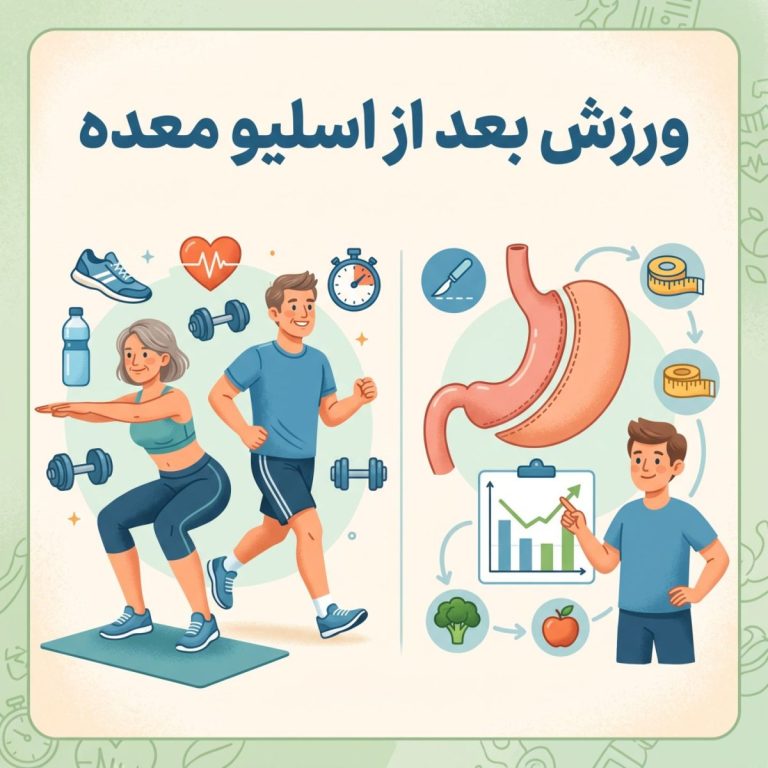 ورزش بعد از اسلیو معده